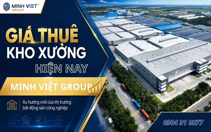 Cập nhật giá thuê kho xưởng hiện nay cho doanh nghiệp
